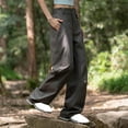 thumbnail image 4 of Wensltd Pantalon de Pluie Femme Pantalon Imperméable Léger Respirant Randonnée Cyclisme Plein Air avec Poches, 4 of 9