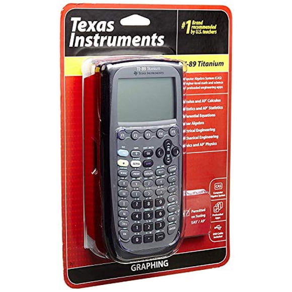 Texas Instrument Ti 89 Titanium Programmable Graphing Calculator (Renewed)