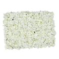 thumbnail image 3 of Silk Hydrangea Flowers Wall Panel DIY artificial flowers wall Wedding Background Party Decor White, 3 of 9