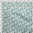 thumbnail image 4 of oneOone Polyester Spandex Green Fabric Tropical Palm Tree Sewing Material Print Fabric By The Yard 56 Inch Wide, 4 of 5