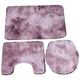 thumbnail image 2 of Ensemble de Tapis de Toilette, 3 Pcs Ensemble de Tapis de Salle de Bain Tapis de Bain Construction Robuste, 2 of 14