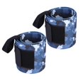 thumbnail image 3 of 1 Paire de Poignets en Nylon Enveloppe le Soutien des Poignets de Basket-Ball de Musculation (Bleu), 3 of 9