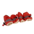 thumbnail image 1 of Winter Warm Lined Boots for Dogs Adjustable Drawstring Protectors for Indoor and Outdoor Use 4PCS, 1 of 6