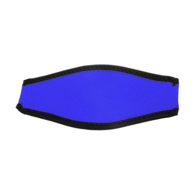 fastboy Masque de Plongée sous-Marine Tuba Couverture en Néoprène Sangle de Protection Rembourrée Bleu Royal