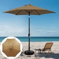 thumbnail image 1 of Parasol de Terrasse Extérieur Toile de Parasol Remplaçable Parasol de Table Extérieur Toile de Parasol Parasol de Terrasse Toile de Parasol de Jardin, 1 of 7
