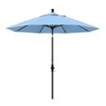 thumbnail image 1 of California Umbrella 9' Patio Umbrella in Air Blue, 1 of 2