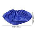 thumbnail image 4 of 1 Paire de Couvre-Chaussures Réutilisables Imperméables Lavables Surchaussures Espadrilles Bottes Protection, Bleu, 4 of 8