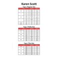thumbnail image 2 of Karen Scott Womens Solid Basic T-Shirt, Blue, Plus Size, 1X, 2 of 2