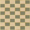 thumbnail image 1 of Ahgly Company Machine Washable Indoor Square Transitional Brown Area Rugs, 4' Square, 1 of 7