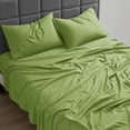 thumbnail image 2 of Nestl Queen Sheet Set, 1800 Series Microfiber Deep Pocket 4 Piece Bed Sheet Set, 2 of 8