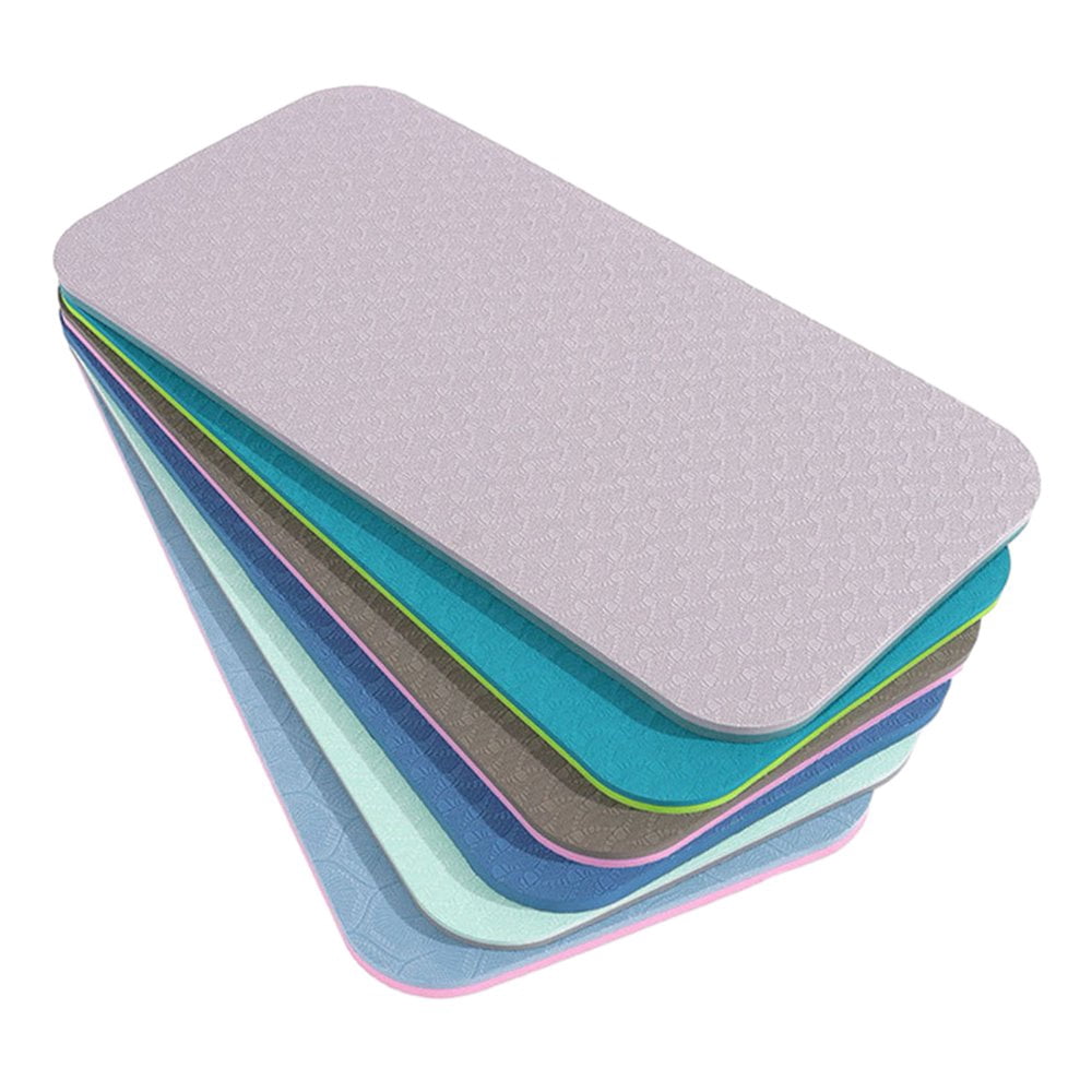LEEYNEER Portable Yoga Mat Yoga Knee Pad Cushion with Non-slip Texture Super Soft Wear Resistant Thick Portable Pad for Exercise Knee Mat for Joint for Yoga