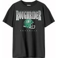 thumbnail image 1 of CFL Saskatchewan Roughriders Roughrider Helmet Black Large T-Shirt, 1 of 4