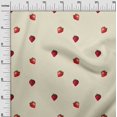 thumbnail image 2 of oneOone Polyester Lycra Fabric Strawberry Fruit Fabric Prints by Yard 56 Inch Wide, 2 of 4