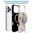 thumbnail image 3 of SKLYDDI Étui Floral Mignon et Esthétique pour iPhone 12 Pro Max, Compatible avec MagSafe, 3 of 7