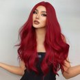 thumbnail image 3 of Long Hair Wigs Sexy Wavy Hair Wig with Hair Net, 3 of 8