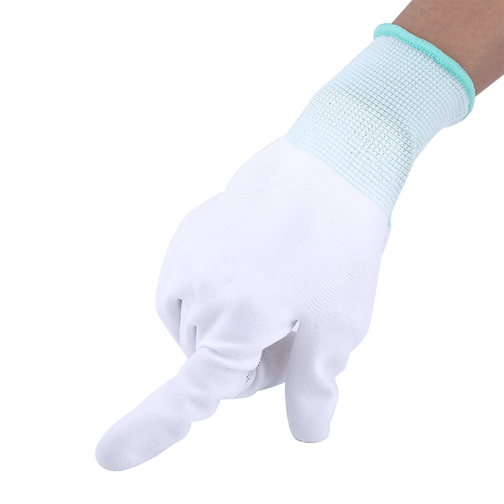 Nylon Gloves, Superior Performance Work Gloves High   For Computer Repair For Phone Repair