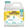 thumbnail image 2 of Purina Tidy Cats Poids Plume Free & Clean Non Parfumée Multichat, Litière Agglomérante 2,72 kg, 2 of 17