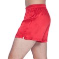 thumbnail image 3 of Intimo Mens Classic Silk Boxers, Red, Medium, 3 of 4