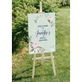 thumbnail image 5 of Darling Souvenir MADE WITH LOVE PersonalizedWelcomeSignFor Bridal Shower,Geometrical Lines With Roses,Bridal Shower Collection Great For Your Celebrations- 18x 12, 5 of 5