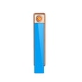 thumbnail image 4 of Btomtd Smart Usb Charging Lighter Windproof Metal Ultras-thin Portable Lighter, blue, 4 of 8