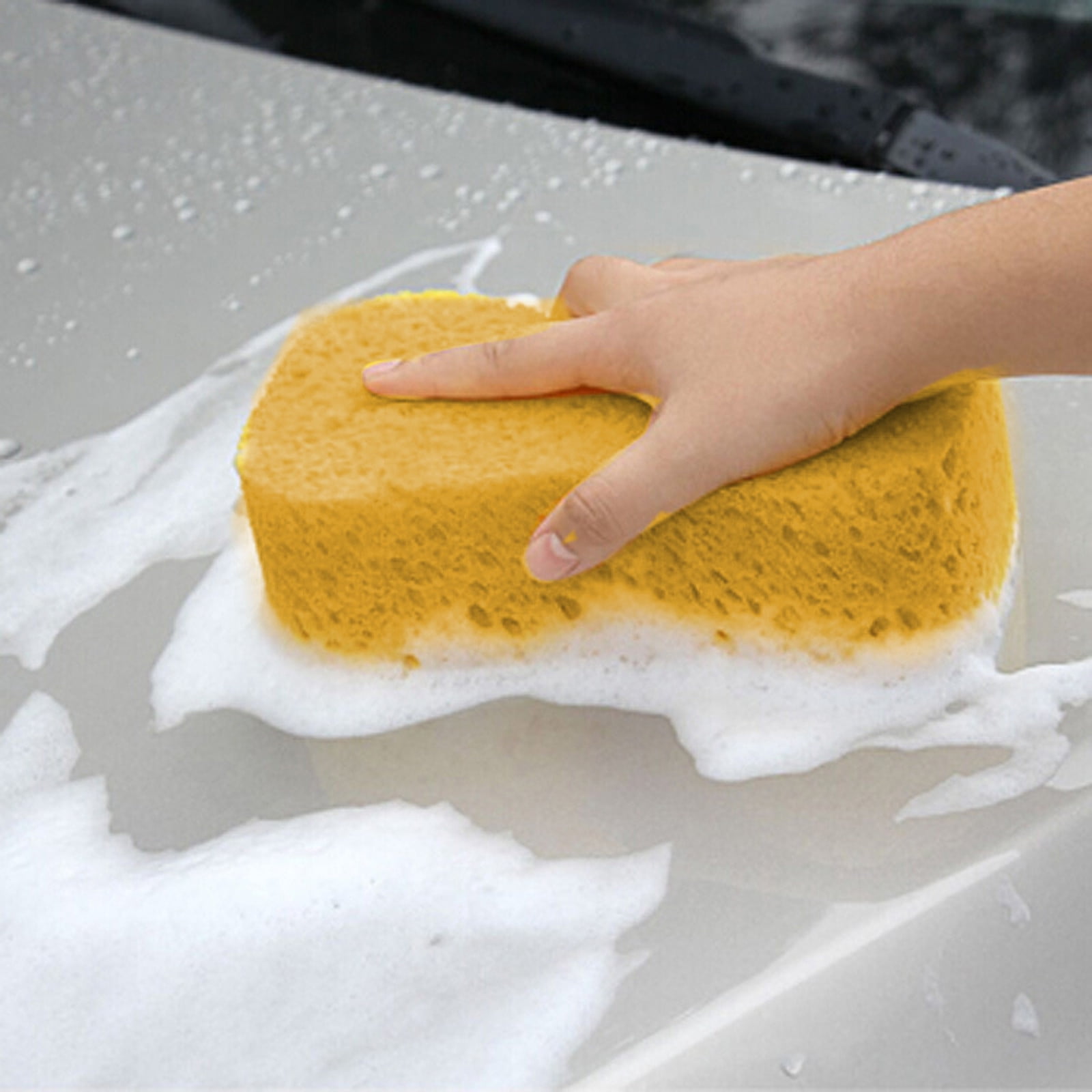 Dvkptbk Coral Sponge High-Density Water-Absorbing Sponge Car Wash Sponge to Wipe The Car Sponge Block Car Cleaning Supplies Car Wash Tools Cleaning Supplies