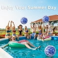 thumbnail image 4 of PVC Inflatable Beach Balls Glitter Transparent Beach Balls Water Play Toy Outdoor Floating Sports Balls, 4 of 8