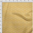 thumbnail image 4 of oneOone Cotton Poplin Yellow Fabric Block Sewing Craft Projects Fabric Prints By Yard 56 Inch Wide, 4 of 5