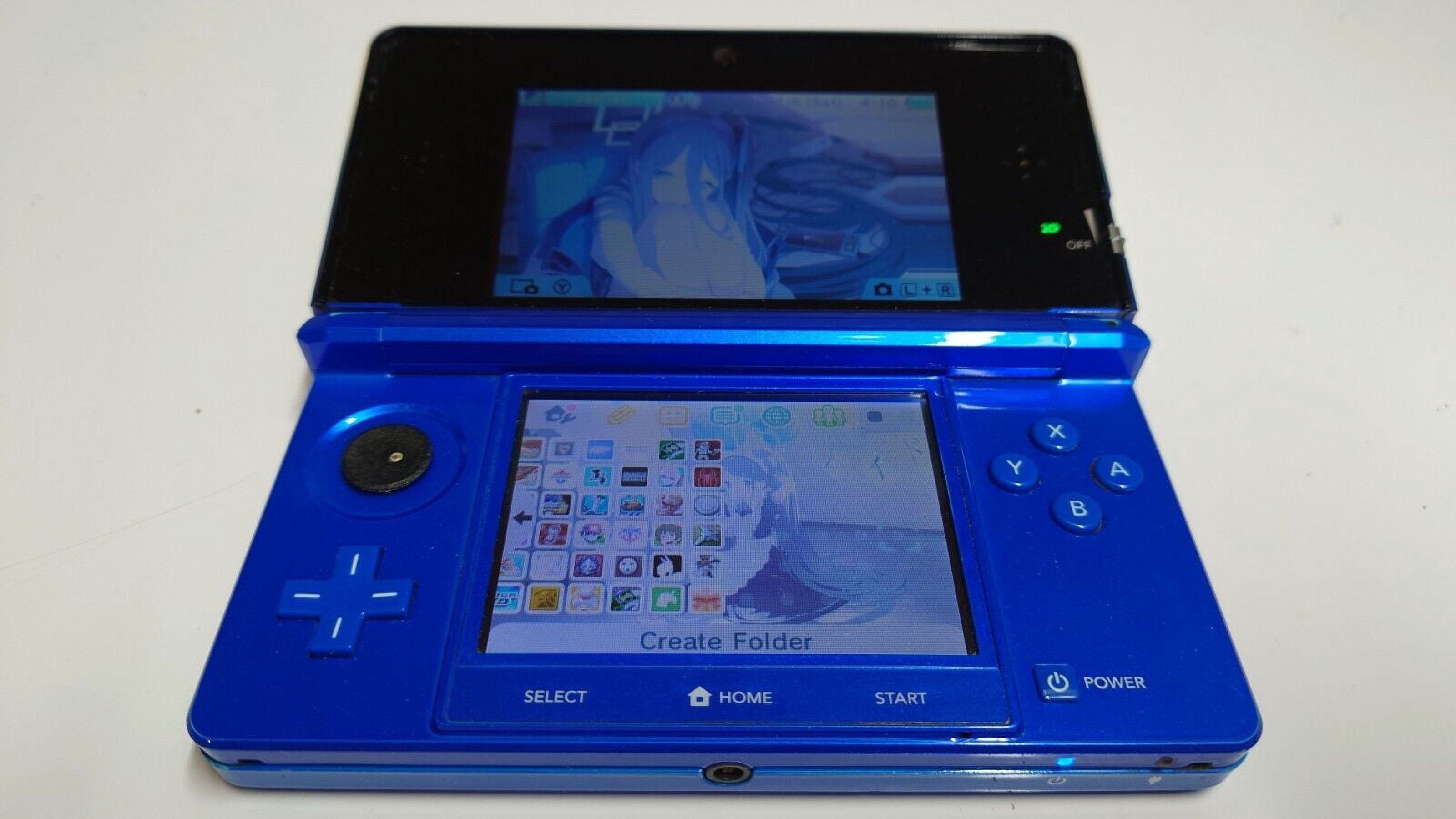 Nintendo 3DS Console (Cobalt Blue) – Mario Series Compatible