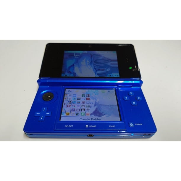 Nintendo 3DS Console (Cobalt Blue) – Mario Series Compatible