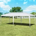 thumbnail image 1 of Costway Pavillon de Fête et de Mariage Extérieur 10 Pieds X 20 Pieds, Auvent Robuste, 1 of 10