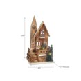 thumbnail image 3 of Led Natural Wooden Church With Porch, 3 of 3