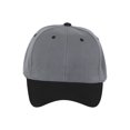 thumbnail image 2 of Two-Tone    Adjustable Baseball Cap, Charcoal Black, 2 of 2