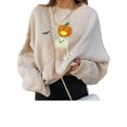 thumbnail image 1 of Sweat-shirts Graphiques Halloween pour Femmes Pulls à Manches Longues Casual Citrouille, 1 of 6