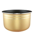 thumbnail image 1 of Graflsoa Premium Gold Non-Stick Rice Cooker Inner Pot - Extra Thick Aluminum Alloy, 2L/3L/4L/5L Universal Fit, Durable & Healthy Design, 1 of 4
