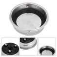 thumbnail image 4 of Filter Basket Coffee Filter Coffee Strainer Stainless Steel Filter Basket Coffee Machine Filter Detachable Stainless Steel Coffee Filter Basket Strainer Coffee Machine Accessories, 4 of 8