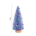 thumbnail image 3 of Desktop Miniature Pine Tree ,Small Christmas Tree,Mini Christmas Tree,Tabletop Small Pine Tree Decor ,Christmas Tree Toppers , Bottle Brush Fake Trees with Wooden Base for Tabletop Decorative, 3 of 9