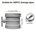 thumbnail image 4 of PVC Manual Air Volume Control Valve Air Duct Volume Controller For Ventilation Pipe Valve Switch Air Regulating Valve 75mm-250mm, 4 of 9