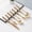 Gold, variant on Cutlery Set Of Stainless Steel Knives And Forks Spoons And Utensils Combined With Western Style Knives And Forks Pearl Ceramic Handles
