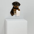 thumbnail image 3 of Wall Mounted Dog Theme Paper Towel Holder Adorable Animal Resin Tissue Dispenser For Bathroom Kitchen Home, 3 of 4