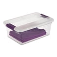 thumbnail image 3 of Sterilite Bac de Rangement de 15 Pintes, Lot de 12, et Bac de Rangement de 6 Pintes, Lot de 12, 3 of 7