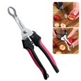 thumbnail image 1 of Oleegame Pinces de Service Compactes 1 Pce Petites Pinces à Épiler Sans Semences Ciseaux à Ressort Pinces à Sucre Outils Extérieurs Épilation de Fruits Rouge, 1 of 7