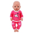 thumbnail image 4 of Leutsin Jouets de Poupée, Poupées Bébé, Grande Poupée Bébé Réaliste Mignonne à Corps Souple Poupées Bébé Réalistes, Vêtements de Poupée Jouets Déguisement Pyjama Décontracté Vêtements de Poupée pour Poupée de 18 Pouces Accessoire Jouet de Fille, 4 of 8