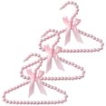 thumbnail image 1 of OULII Pink Small Hangers for Kids Clothes 3Pcs, 1 of 8