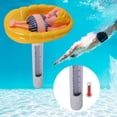 thumbnail image 1 of TIMIFIS Water Thermometer Swimming Pool Temperature Gauge Float Temperature Gauge Swimming Pool Temperature Gauge Boys and Water Temperature Gauge Kitchen Appliances, 1 of 5