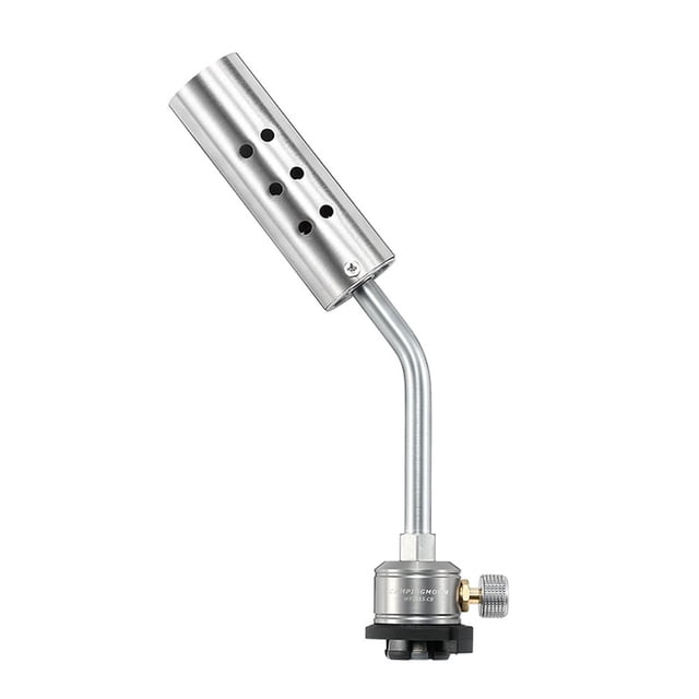 Lanceur en Acier Inoxydable avec Tube de Préchauffage, Point de Feu Barbecue, Lanceur de Flamme en Carbone