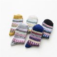 thumbnail image 3 of Socks Wool Womens Knit Warm of Winter Socks 5 Pairs Cold Soft Socks, 3 of 6