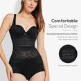 thumbnail image 1 of Women Bodysuit Shapewear Black XL, 1 of 8