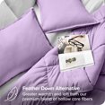 thumbnail image 3 of Bare Home Goose Down Alternative Comforter Set - 2 Piece Set - Twin/Twin XL, Lavender, 3 of 7