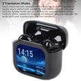 thumbnail image 3 of Earbuds Language Translator Earbuds with Color Touchscreen Charging Case  5.4 ANC Noise Cancelling 140 Languages Translation IPX5 for Music Call, 3 of 7