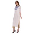 thumbnail image 3 of Phagun Kurta Ethnique Indienne pour Femmes Kurti Brodé de Designer Tenue Traditionnelle la Robe, 3 of 6